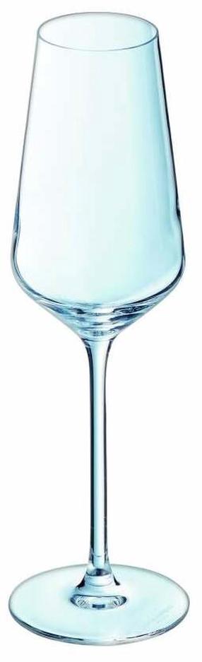 Šampanieša glāžu komplekts Cristal d Arques, kristalīna, 0.23 l, 4 gab.