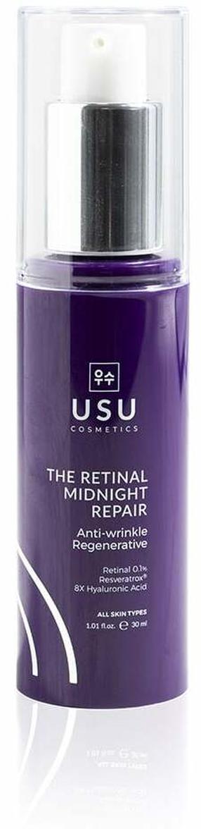 Naktinis veido serumas Usu Cosmetics The Retinal Midnight Repair Anti-wrinkle Regenerative, 30 ml, 35+