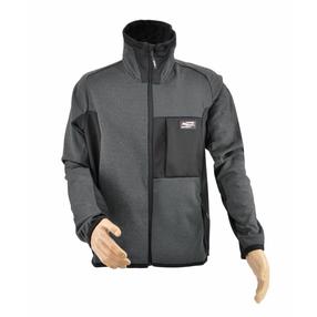 Darbinis švarkas vyrams AWTools Fleece AW02847, pilka sp., M dydis