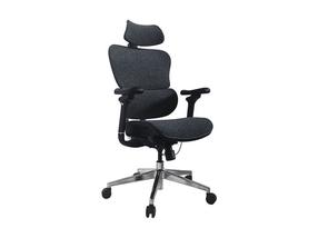 Darbo kėdė Equip Premium, 74 x 67 x 104 - 134 cm, mėlyna sp./juoda sp.