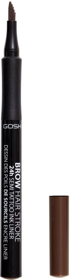 Uzacu zīmulis Gosh Brow Hair Stroke 03 dark brown