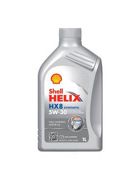 Auto dzinēja eļļa Shell Helix HX8 5W - 30, sintētiskais, 1 l