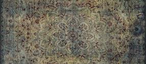 Paklāja celiņš Conceptum Hypnose Blues Chenille AL 23, daudzkrāsaina, 230 cm x 75 cm
