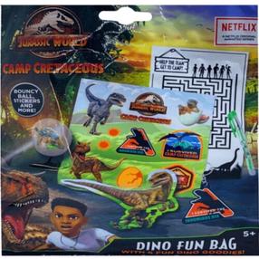 Lavinimo žaislas Jurassic World Dino Fun Bag, įvairių spalvų