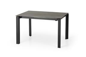 Stalas išskleidžiamas Horizon, juoda sp./pilka sp., 120 - 180 cm x 85 cm x 76 cm