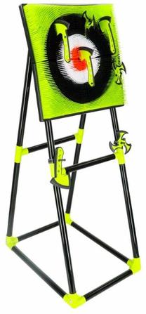 Smiginio taikinys, rinkinys Sportz 2in1, juoda sp./žalia sp., 700 mm, 11 vnt.