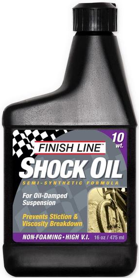 Velosipēdu eļļa Finish Line Shock 10WT, 475 ml