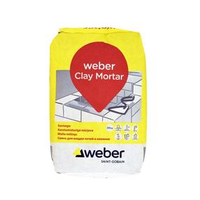 Жаростойкая кладка Saint-Gobain Weber, эластичный, 20 кг