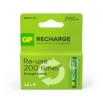 Įkraunamas elementas GP GPRHC212L001, AA, 2100 mAh, 4 vnt.