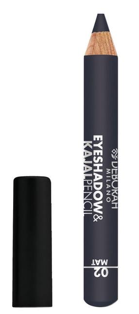 Akių pieštukas Deborah Milano Eye Shadow & Kajal, 2 g 02 mat grey