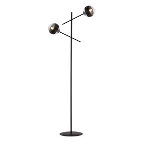 Stāvlampa Emibig Linear, 10 W, E14, caurspīdīga krās./melna krās.
