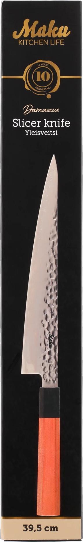 Kööginuga Maku Damascus, 395 mm, jaapani damaskuse teras