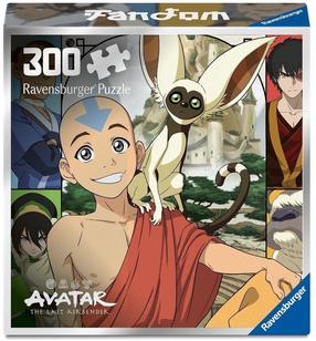 Puzle Ravensburger Avatar The Last Airbender, 39 cm x 27 cm, 300 gab., daudzkrāsaina