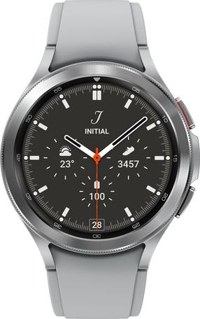 Viedais pulkstenis Samsung Galaxy Watch 4 Classic Stainless Steel 46mm LTE, sudraba krās.