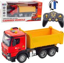 Rc savivartis Lean Toys Simulate Real Action, raudona sp./geltona sp.