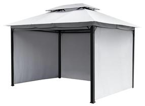 Pavėsinė Ontaria, 300 cm x 265 cm, šviesiai pilka sp.