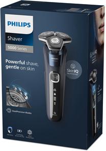 Barzdaskutė Philips S5885/10, li-ion, mėlyna sp.