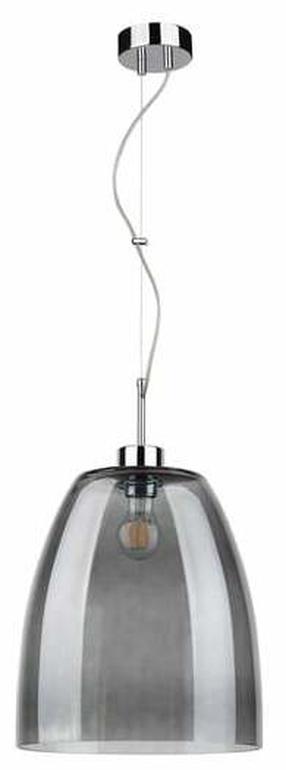 Lampa karināms Spot-Light Campana, E27, 1 x 60 W, caurspīdīga krās./pelēka krās. / hroma krās., 30 x 35 cm
