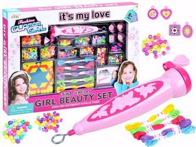 Kūrybos rinkinys 3in1 Jewellery Girl Beauty Set, įvairių spalvų