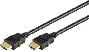 Vads Goobay 51819 HDMI - HDMI HDMI, HDMI, 1.5 m, melna krās.
