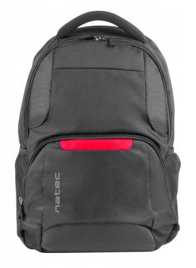 Portatīvā datora mugursoma Natec Eland 15.6", melna krās., 15.6"