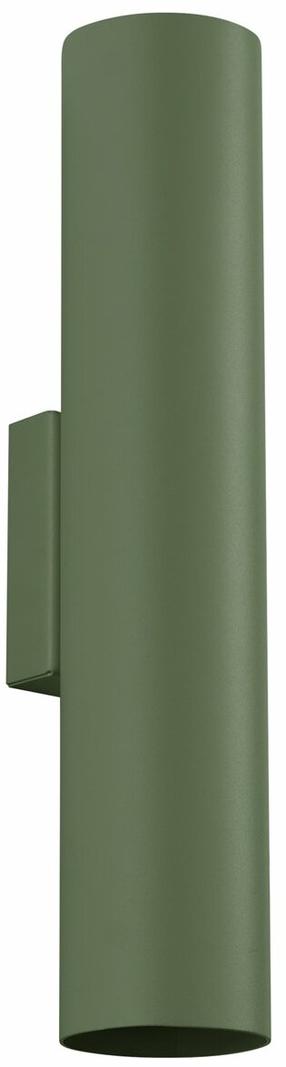 Šviestuvas sieninis Sollux Lagos 2, GU10, 2 x 10 W, žalia sp. / žalia sp.
