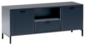 Televizoriaus spintelė Eleganzo, mėlyna sp., 40.6 cm x 135 cm x 56.1 cm