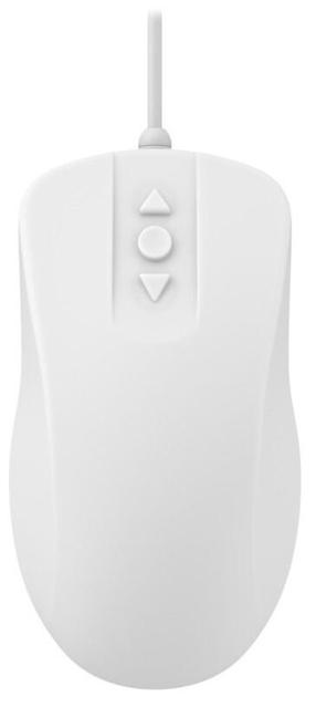 Vadu datora pele CHERRY Medical AK-PMH12, ar vadu pie usb / ps/2, balta krās.