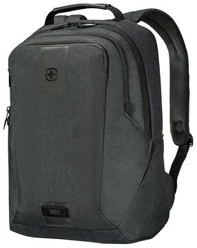 Portatīvā datora mugursoma Wenger MX Eco Professional, pelēka krās., 20 l, 10-16"