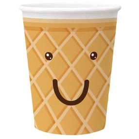 Vienkartiniai puodeliai PAW Ice Cream, 250 ml, 8 vnt.