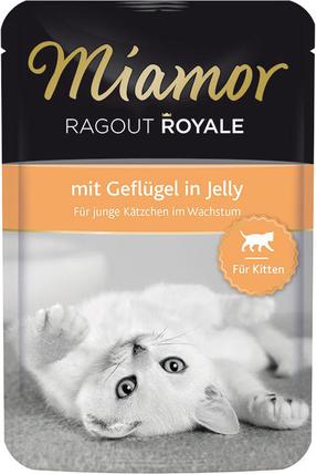 Šlapias kačių maistas Miamor Ragout Royale 23221, vištiena, 0.1 kg