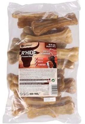 Skanėstas šunims Flamingo R'Hide Bone, buivolo oda, 0.8 kg, 20 vnt.
