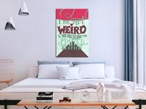 Reprodukcija Artgeist I'M Not Weird N8551, 40 cm x 60 cm