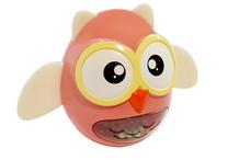 Kramtukas Lean Toys Owl, rožinė sp.