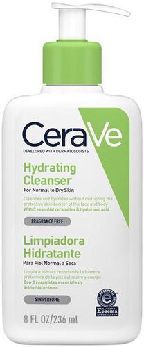 Veido prausiklis Cerave Hydrating Cleanser, 236 ml