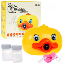 Vonios žaislas Bubble Camera Duck, geltona sp.