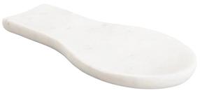 Karotes turētājs Homla Marble Basic, 23 cm, balta krās.