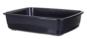 Kačių tualetas Ferplast Nip 10, juoda sp., atviras, 47 cm x 36 cm x 15 cm