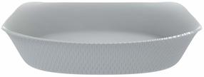Stikla trauks Luminarc Smart Cuisine Wavy Granit, pelēka krās., 34 cm x 25 cm
