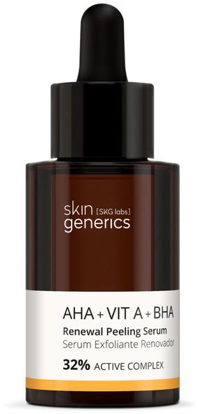Sejas serums Skin Generics AHA + Vit. A + BHA, 30 ml