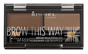 Uzacu ēnas Rimmel London, medium brown 2.0