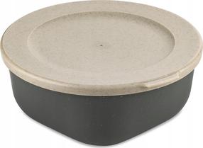 Pārtikas trauks Koziol Connect, 0.7 l, 16.2 cm x 15.8 cm, melna krās.