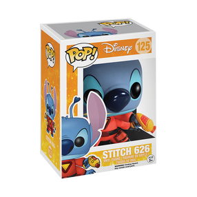 Žaislinė figūrėlė Funko POP! Lilo & Stitch 125, 9 cm, mėlyna sp./raudona sp.