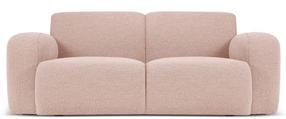 Sofa Micadoni Home Molino MIC_2S_101_F1_MOLINO3, rožinė sp., 95 x 170 cm x 72 cm