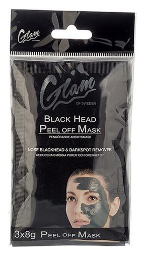 Sejas maska Glam Of Sweden Black Head, 24 ml