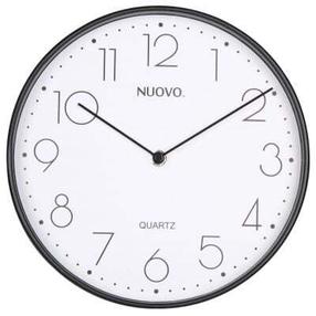 Часы Splendid Nuova AZ, белый цв./черный цв., 25 см x 25 см