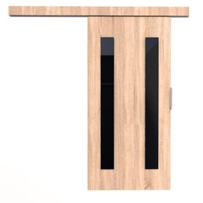 Durvis Hers 106, bīdāmām iekšdurvīm, 205 cm, sonoma ozola krās.