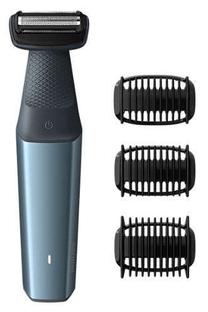 Daugiafunkciniai kūno ir veido skustuvas Philips BG3015/15, juoda sp. Prekė su pažeista pakuote.