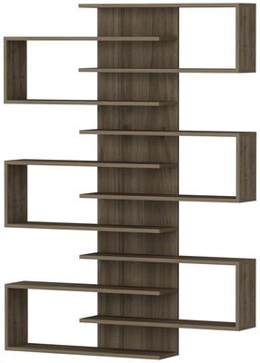 Grīdas plaukts Kalune Design Lotus 550ARN1603, brūna krās., 161.3 cm x 75 cm x 21.3 cm