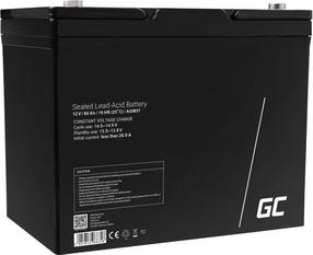 Akumulators Green Cell, 12 V, agm, 80000 mAh